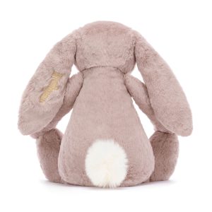 Personalised Bashful Luxe Bunny Rosa Huge