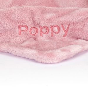 Personalised Blossom Tulip Bunny Soother