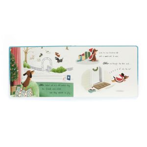 Otto’s Snowy Christmas Book and Winter Warmer Otto Sausage Dog