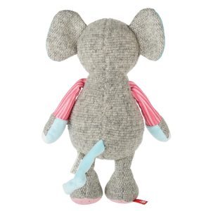 Patchwork Flower Elephant Plush Toy